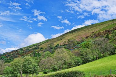 Güzel panoramik Snowdonia Milli Parkı
