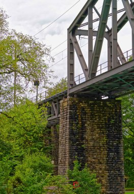 Interlaken Oberhasli Bern Kanton İsviçre Bridge'de