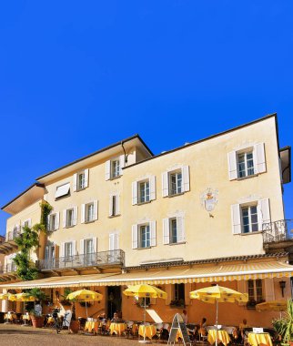 Kafe ve restoranlarda Ascona İsviçre Ticino'deki/daki oteller