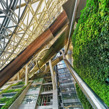 Asansör, Modern Seoul City Hall Taepyeongno içinde