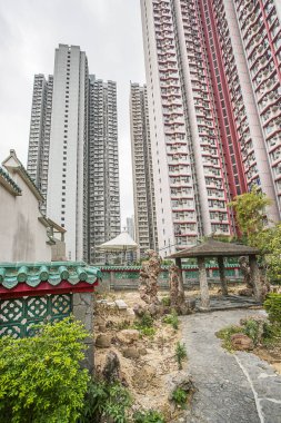 Tanrı'nın arzusu bahçede Wong Tai Sin Temple Kowloon Hk