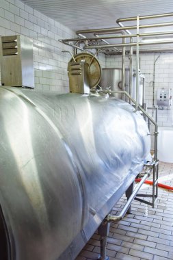 Sıvı depolama tankı ve süt Fransa boru