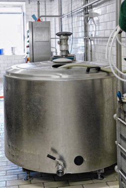 Sıvı depolama tankı ve süt Franche Comte boru