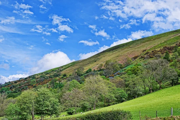 Gyönyörű panorámával a Snowdonia Nemzeti Park — Stock Fotó