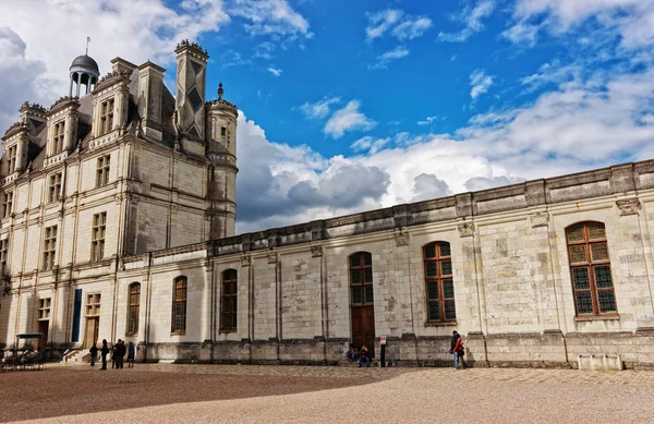 Chateau de Chambord palác na Loiře ve Francii — Stock fotografie