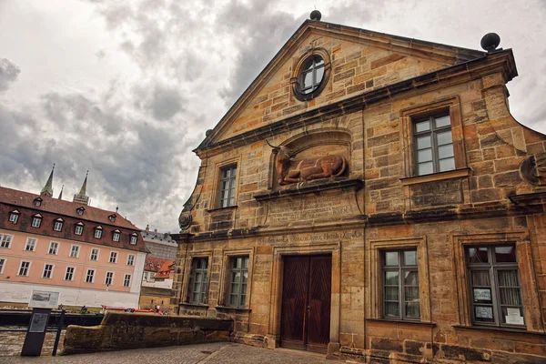 Egykori vágóhídra, Bamberg, Németország — Stock Fotó