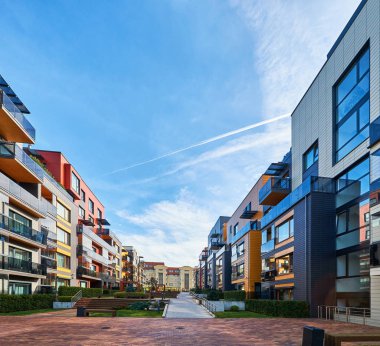 Banklar ile modern konut