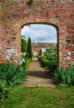 Eski manor ve İngiltere'de York Bahçesi