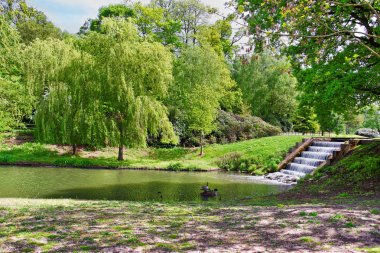 Gölet, Leeds Castle Kent İngiltere