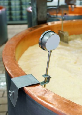 Süt Fransa peynir Gruyere de Comte imalatı