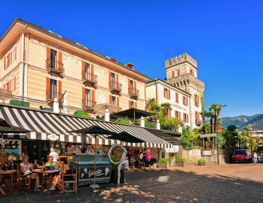 Restoranlar ve kafeler Ascona Ticino İsviçre