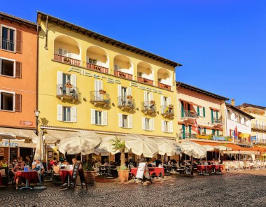 Restoranlar ve kafeler Ascona İsviçre Ticino'deki/daki oteller