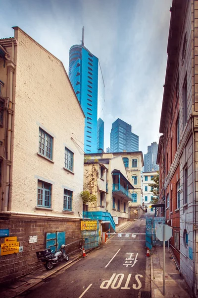 Les gratte-ciel modernes de l'île de Hong Kong — Photo