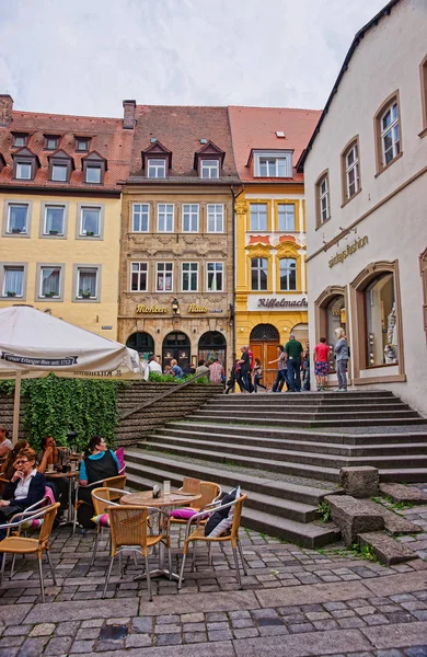 Régi város központ Bamberg — Stock Fotó