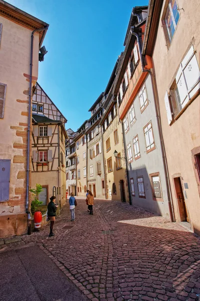 Starego miasta w Colmar w Alzacji we Francji — Zdjęcie stockowe