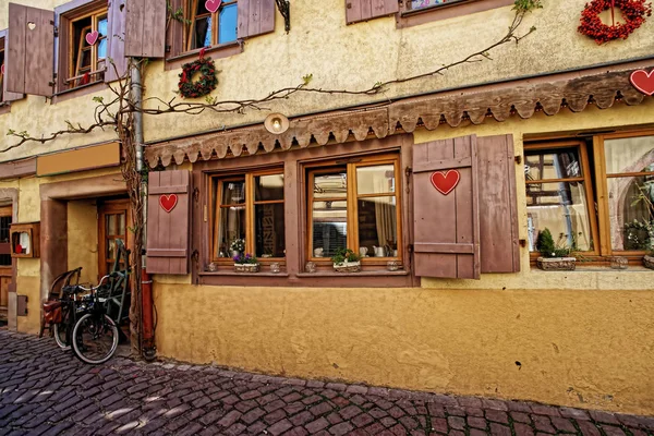 Casco antiguo en Colmar en Alsacia en Francia — Foto de Stock