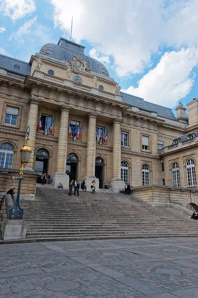 Justiční palác v Cite ostrov Paříž — Stock fotografie