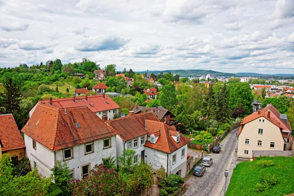 Panoramautsikt över Bamberg centrum i övreFranconia Tyskland — Stockfoto