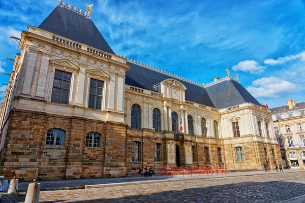 Parlement de Bretagne à Rennes en France — Photo