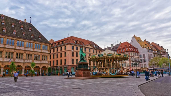 Plaza Gutenberg en Estrasburgo de Francia —  Fotos de Stock