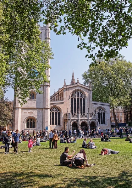 Abadía de Santa Margarita de Westminster en Londres — Foto de Stock