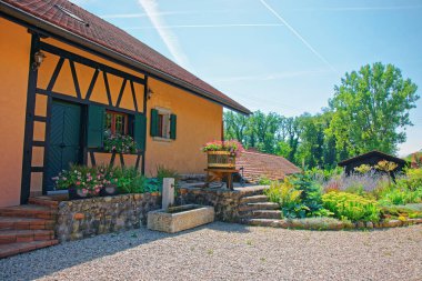 Yverdon Jura Nord Vaudois Vaud İsviçre köy evi