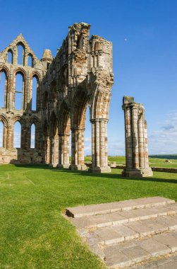 Whitby Abbey North Yorkshire İngiltere'de