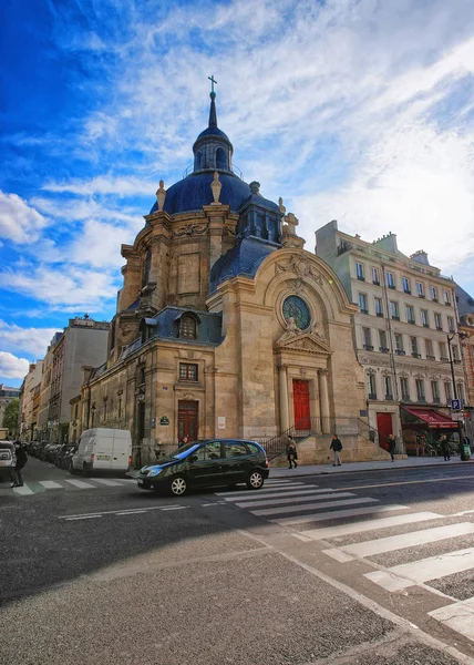 フランスのパリの寺院・ デュ ・ マレ — ストック写真