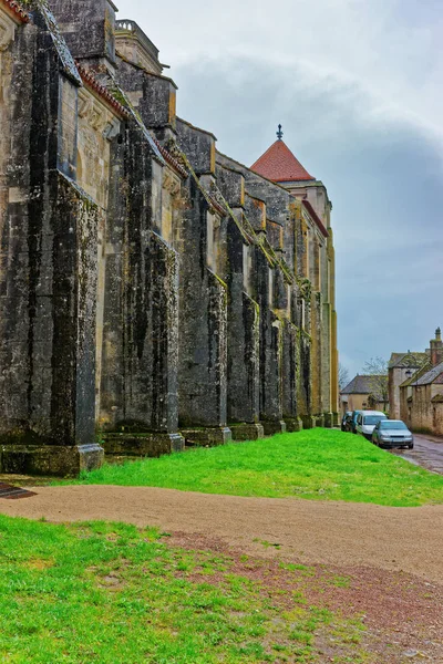 Vezelay Abbey at Bourgogne Franche Comte region in France — Stock Photo, Image
