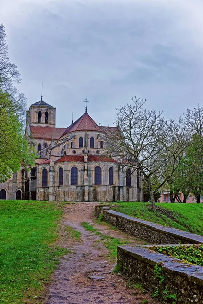 Abadía de Vezelay en la región francesa de Bourgogne Franche Comte —  Fotos de Stock