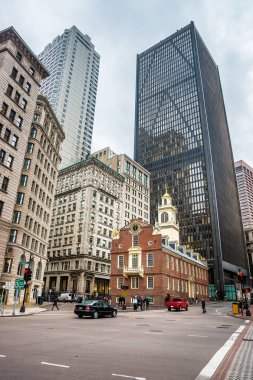 Eski Devlet House Downtown Boston bize finansal bölgesinde