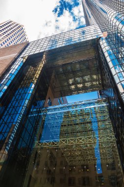 Boston Downtown finans bölgesi içinde gökdelenler
