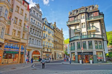 Mimarlık Promenade Karlovy Vary, Çek Cumhuriyeti