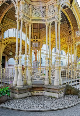 Oyma Park Colonnade Karlovy Vary Çek Cumhuriyeti'nde