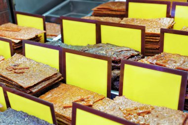 Macao geleneksel kuru et yemekle durak