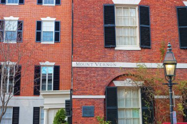Boston şehir merkezine mahallede Beacon Hill