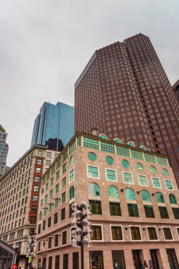 Faneuil Hall Square Şehir Boston modern binalar