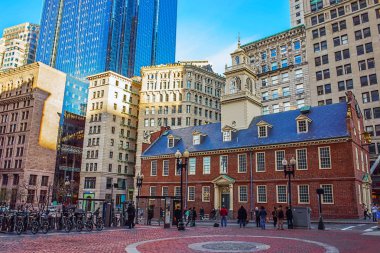 Eski Devlet House Downtown Boston bize finansal İlçesi'nde