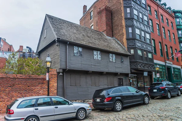 Paul Revere House en North Square en Boston —  Fotos de Stock