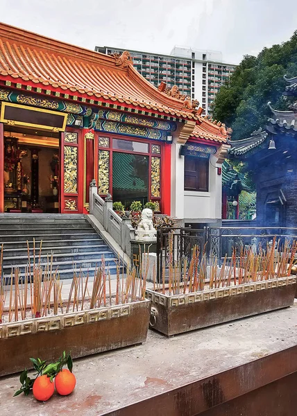 Wong Tai Sin Temple Kowloon Hong Kong parçası — Stok fotoğraf