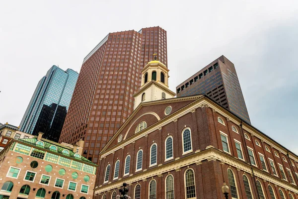 Faneuil Hall in Government Center at downtown Boston in USA