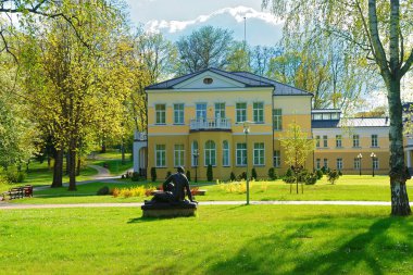 Tarihi park Druskininkai içinde bina