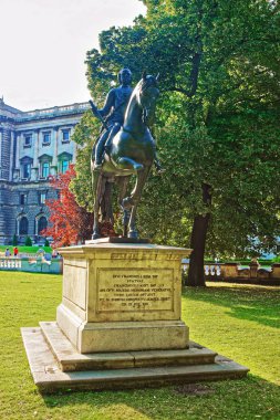 Franz Viyana'da Burggarten heykeli