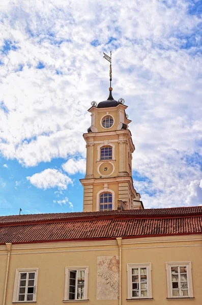 Vyhlídkovou věž na Vilniuské univerzitě — Stock fotografie