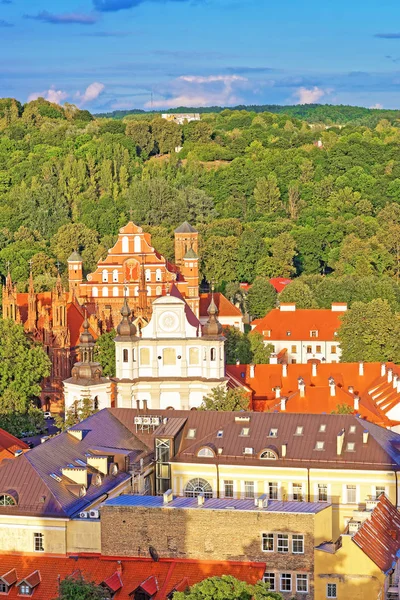 Chiese di Sant'Anna e San Bernardo di Vilnius — Foto Stock