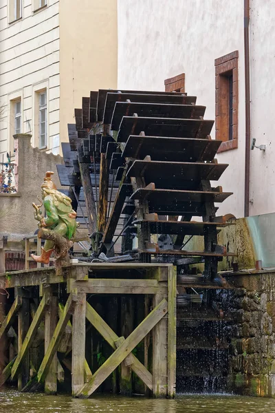 Watermolen in Kampa eiland in Praag — Stockfoto