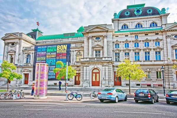 Volkstheater oder Volkstheater in Wien — Stockfoto