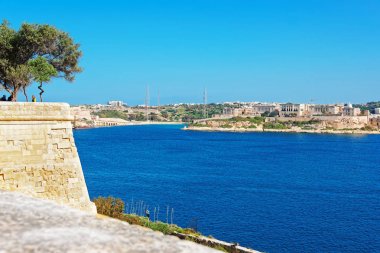 Malta Valletta Grand Harbor'da Kalkara Köyü