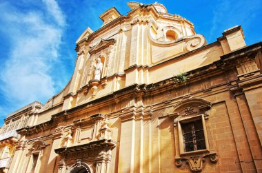 Aziz Nicholas Kilisesi Valletta cephe
