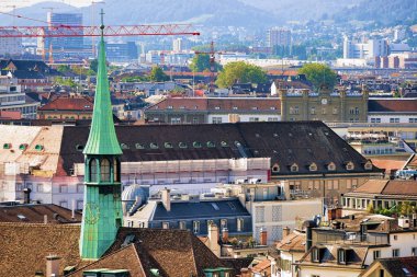 Kulenin Augustinian kilise Zürih'in